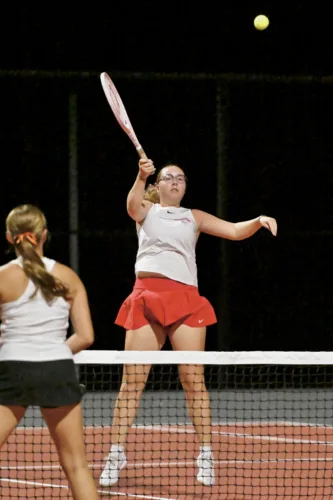 Shore tennis falls to Williamsport under the lights at Williamsport 3-2